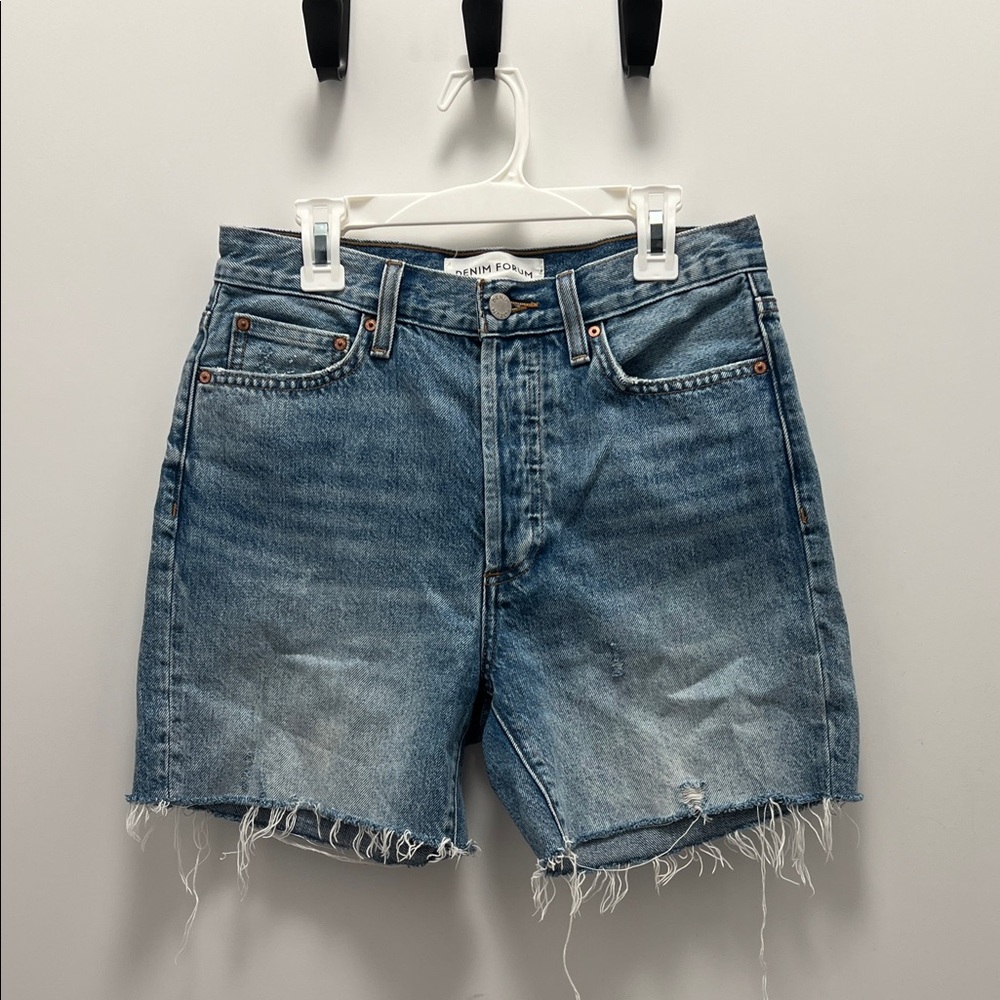 Denim Forum Blue Jean shorts